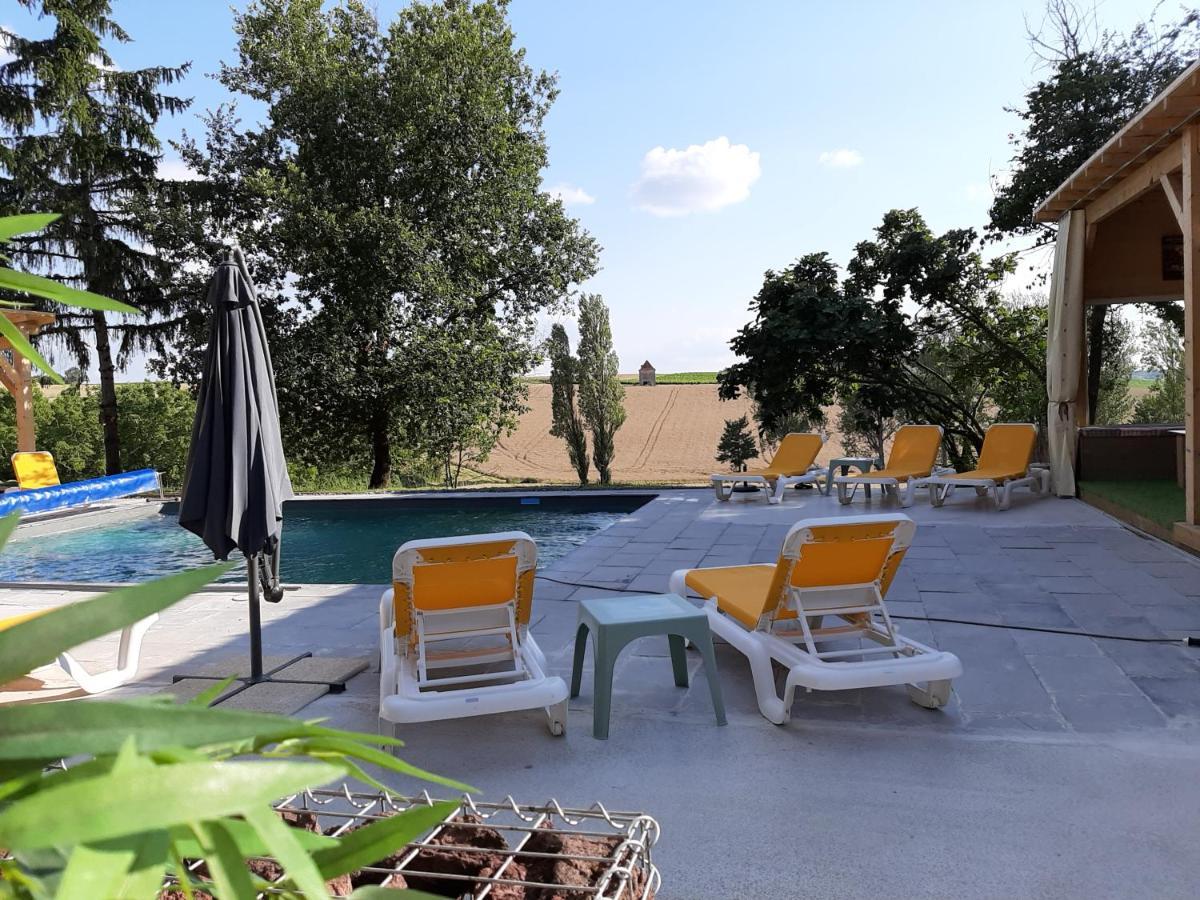 Montagnac-sur-Auvignon Domaine Laloubinヴィラ エクステリア 写真