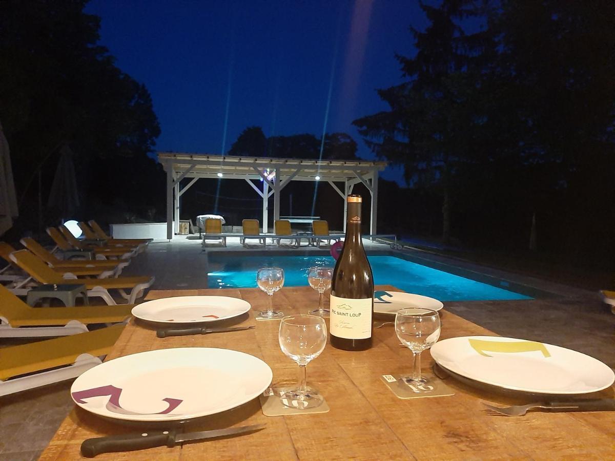 Montagnac-sur-Auvignon Domaine Laloubinヴィラ エクステリア 写真